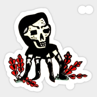 SKULL KRAB Sticker